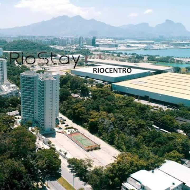 Flat Com Cozinha - Rio Stay - Rock In Rio - Rio Centro 리오데자네이루 외부 사진